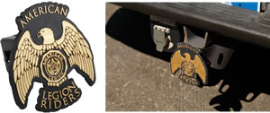 Legion Riders Trailer Hitch Cover
