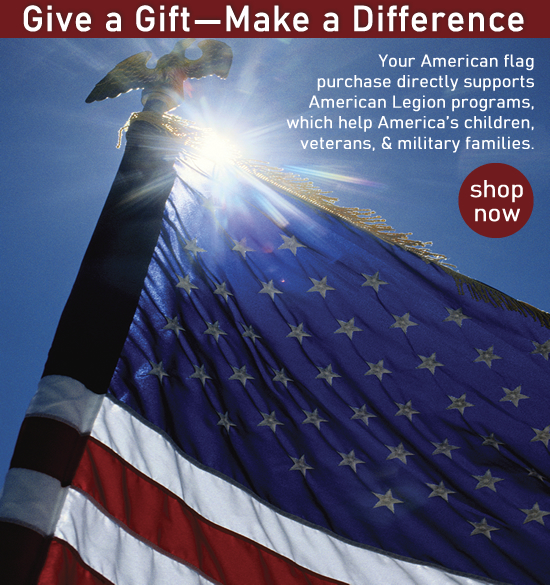 American Legion Flags