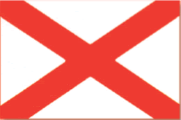 Alabama Outdoor Flag