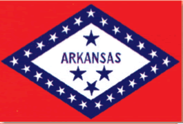 Arkansas Outdoor Flag