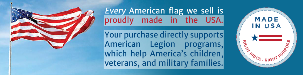 American flags made in the USA