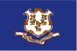 Connecticut Outdoor Flag