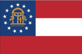 Georgia Outdoor Flag