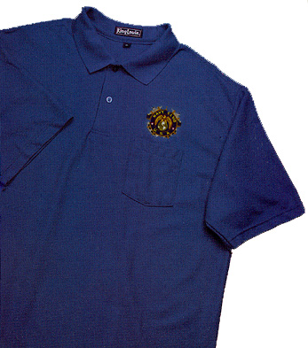 Navy Club Skyline Polo