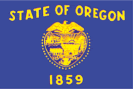 Oregon Outdoor Flag